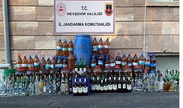 Nevşehir'de kaçak içi operasyonu: 1 gözaltı