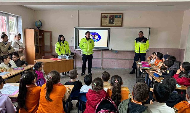 Öğrencilere trafik semineri