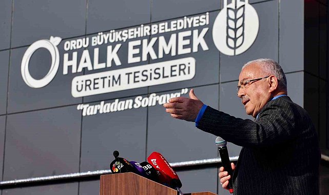 Ordu&#039;da Halk Ekmek açıldı