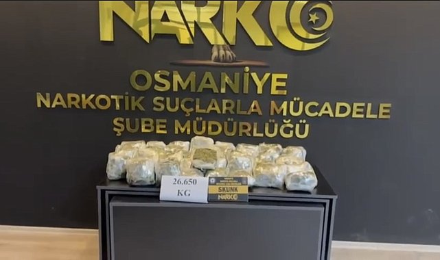 Osmaniye'de uyuşturucu operasyonlarında 30 tutuklama