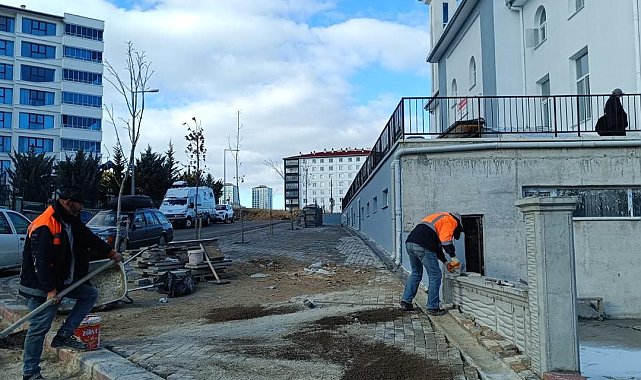 Pursaklar Belediyesinden ibadethanelere yönelik çevre düzenleme çalışmaları