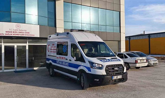 "Bor OSB 112 Acil Sağlık Hizmetleri İstasyonu" hizmete girdi