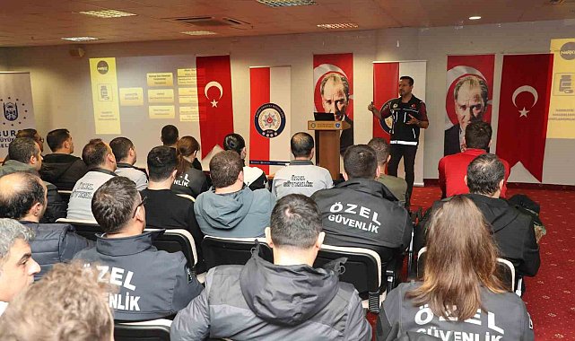 "KAAN Uygulaması" çerçevesinde 352 özel güvenlik görevlisine eğitim verildi