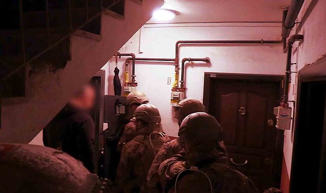 Rize'de polisten torbacı operasyonu