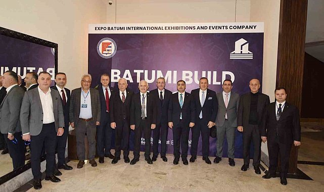 Samsun TSO heyeti, Batumi Build 2024 Fuarı'nda