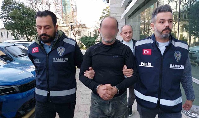 Samsun&#039;da 2 kardeşi miras yüzünden tabancayla vurduktan sonra evinde cephanelik ele geçen enişte adliyeye sevk edildi