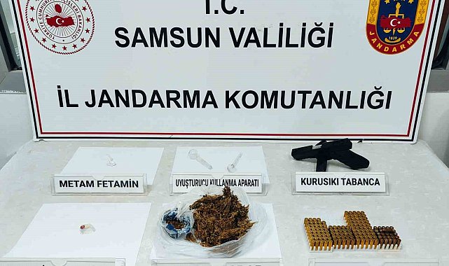 Samsun'da uyuşturucu operasyonu