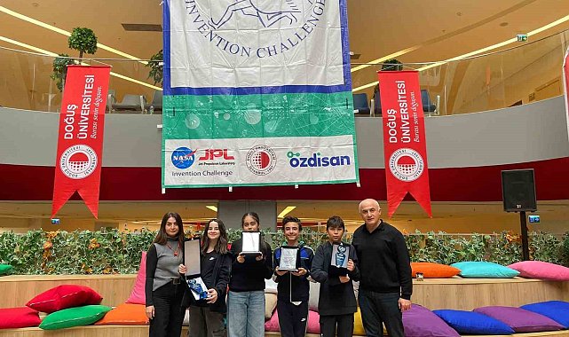 SANKO Okulları&#039;nın NASA buluş şenliği başarısı