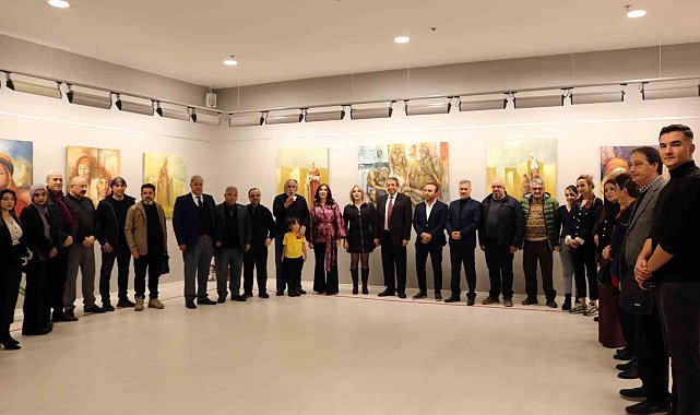 SANKO Sanat Galerisi'nde 'Baraklar' temalı resim sergisi
