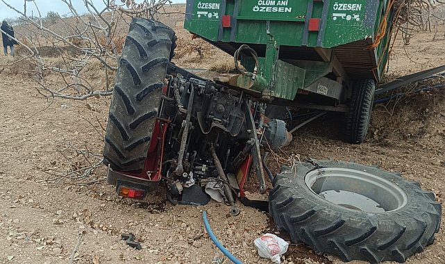 Şanlıurfa'da traktör devrildi: 3 yaralı