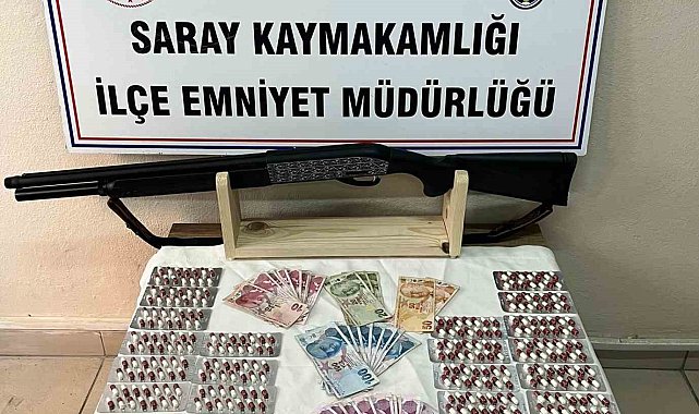 Saray'da uyuşturucu operasyonu: 1 tutuklama