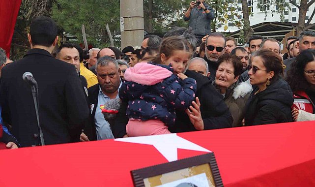 Şehit babaya son bakış