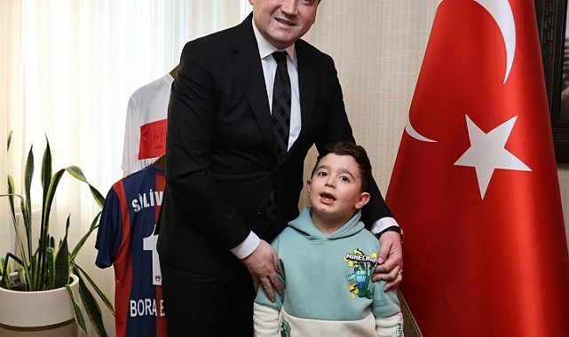 Silivri Belediye Başkanı Balcıoğlu, DMD ile mücadele eden Çınar için destek çağrısı yaptı