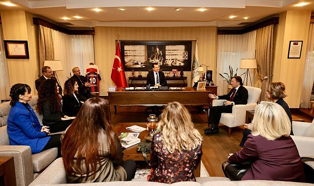 Silivri Belediye Başkanı Balcıoğlu, İSMMMO yönetimini makamında ağırladı