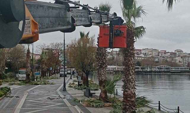 Silivri Belediyesi kışa hazırlık çalışmalarına devam ediyor