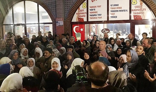 Simav'da umreciler dualarla uğurlandı
