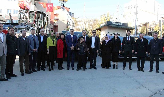 Şırnak Belediyesi 6 yeni aracı filosuna kattı