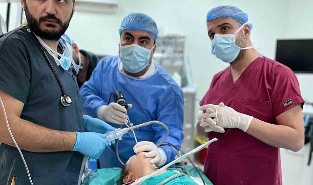 Şırnak'ta 3 çocuk rijit bronkoskopi ve özofagoskopi cihazı ile sağlığına kavuştu