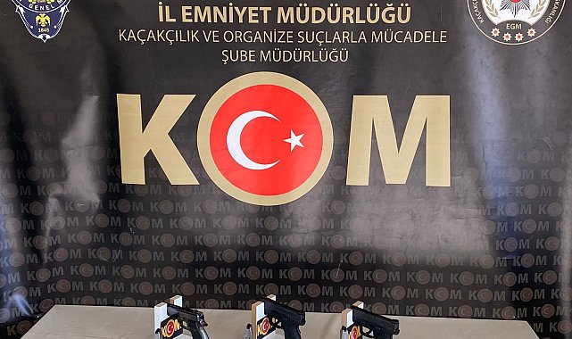 Sivas'ta silah ve mühimmat kaçakçılığı operasyonu: 7 gözaltı, 3 tutuklama