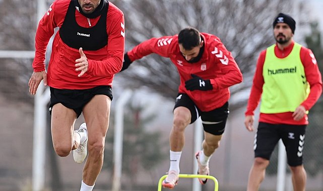 Sivasspor taktik idmanı yaptı