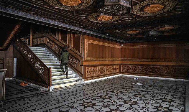 Suriye'nin devrik lideri Esad'ın yaşadığı ev görüntülendi