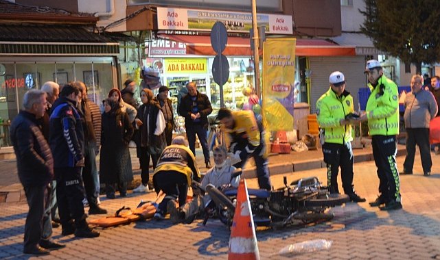 Tavşanlı&#039;da trafik kazası, 1 yaralı