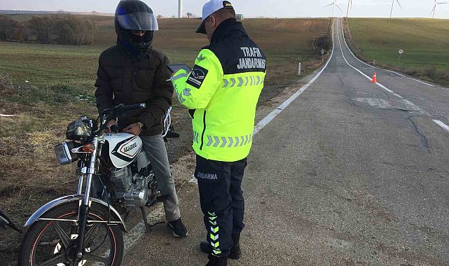 Tekirdağ'da kurallara uymayan motosikletlilere ceza yağdı