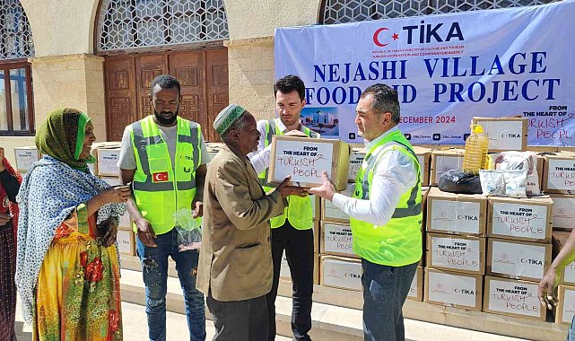TİKA&#039;dan Etiyopya&#039;ya gıda paketi desteği