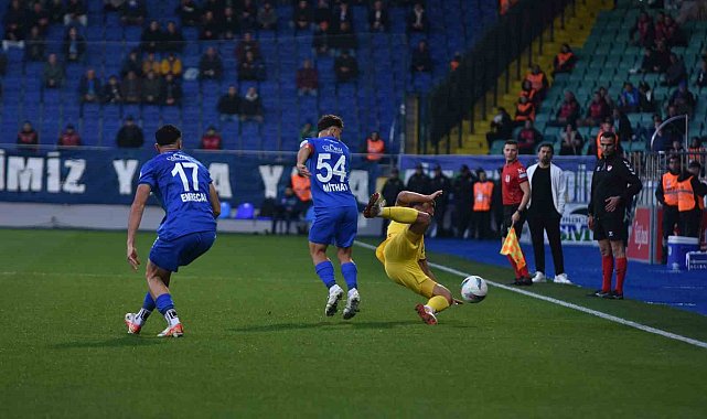 Trendyol Süper Lig: Çaykur Rizespor: 1 - Kayserispor: 0