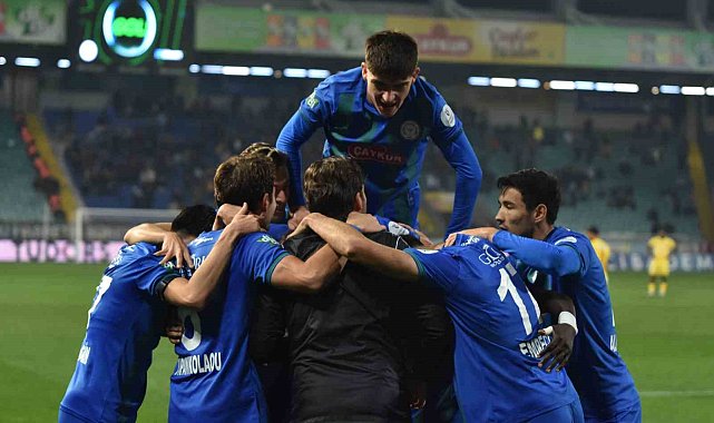 Trendyol Süper Lig: Çaykur Rizespor: 3 - Kayserispor: 0
