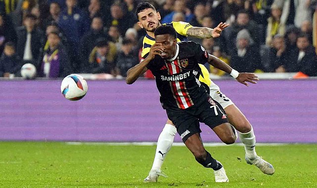 Trendyol Süper Lig: Fenerbahçe: 3 - Gaziantep FK: 1
