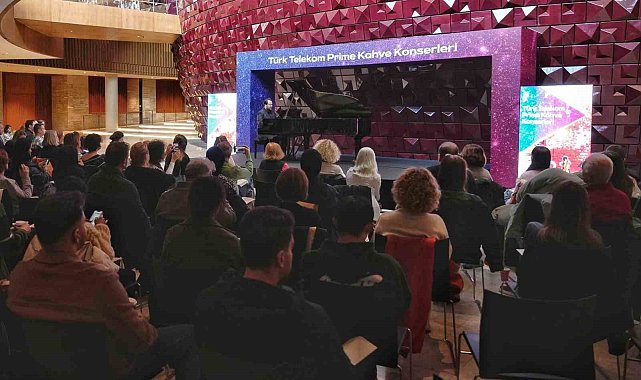Türk Telekom Prime Kahve Konserleri piyano resitali ile başladı