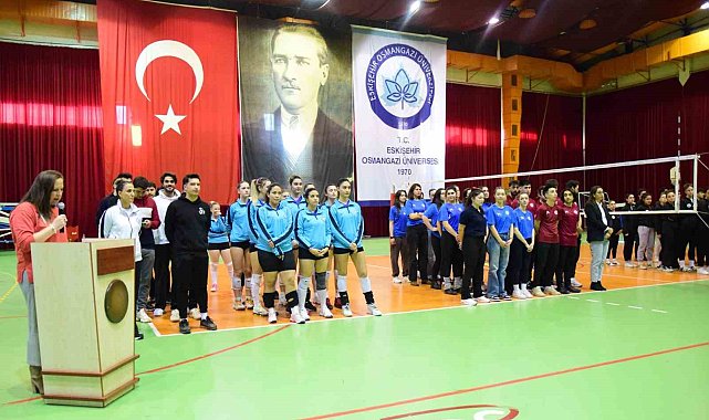 ÜNİLİG Voleybol Bölgesel Lig Müsabakaları ESOGÜ'de başladı