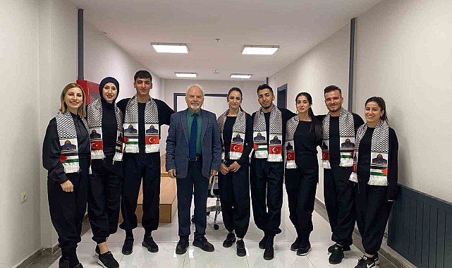 Van YYÜ öğrencilerinden Dabke gösterisi