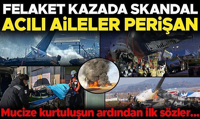 Yeni detaylar ortaya çıkıyor: 3 dakikada gelen felaket... Güney Kore'deki faciada yolcudan son mesaj