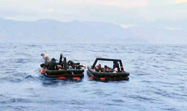 Yunanistan, 14'ü çocuk 37 düzensiz göçmeni Türk karasularına geri itti