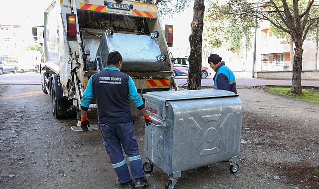 Yunusemre'de çöp konteynerleri yenileniyor