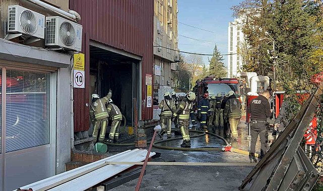 Zeytinburnu Matbaacılar Sitesinde yangın paniği