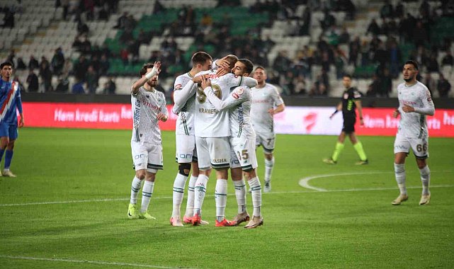 Ziraat Türkiye Kupası: Konyaspor: 9 - Kepezspor: 0