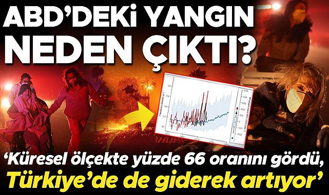 ABD’deki yangın neden çıktı? Sorumlusu ‘hidroiklim etkisi’ mi? ‘Küresel ölçekte yüzde 66 oranını gördü, Türkiye’de de giderek artıyor’