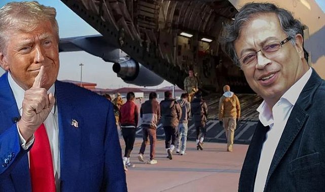 ABD ile Kolombiya arasında &#039;göçmen uçağı&#039; krizi patlak vermişti! O karar sonrası Kolombiya geri adım attı