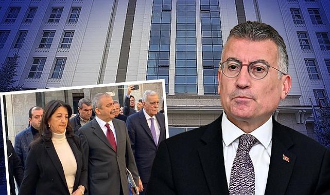 DEM Parti heyetinden AK Parti&#039;ye ziyaret