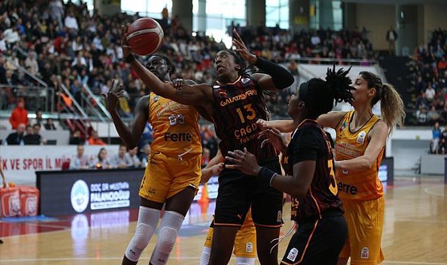 Galatasaray Çağdaş Faktoring deplasmanda kazandı!