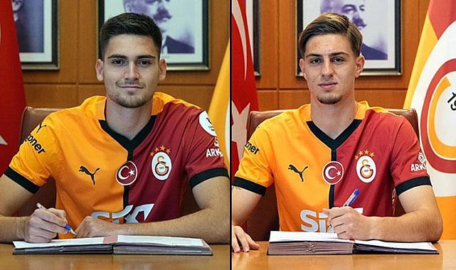 Galatasaray'da Ali Yeşilyurt ve Recep Yalın Dilek imzayı attı!