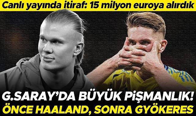 Galatasaray'da büyük pişmanlık! Erling Haaland'ın ardından Viktor Gyökeres de elden kaçmış