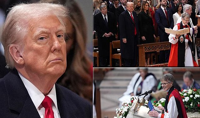 Gergin dua töreni: Trump&#039;ı öfkelendiren piskopos! &#039;İğrenç&#039; dedi ve özür beklediğini açıkladı