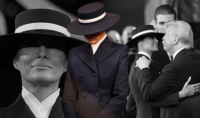 Kocası bile ona ulaşamadı: Melania Trump&#039;ın &#039;mesafeli&#039; kıyafet seçimi olay oldu!