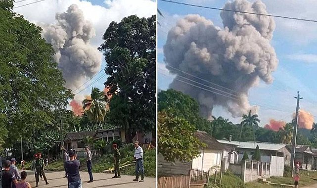 Küba&#039;da askeri depo patladı: 13 asker kayıp