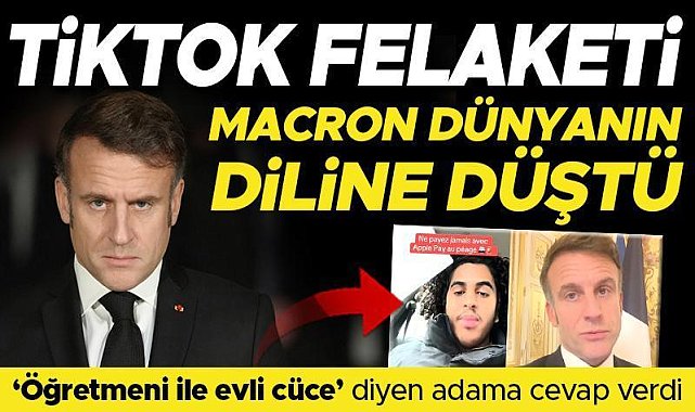 Macron TikTok felaketi ile gündemde! Bu girişim de başarısız oldu, Fransız lider hiç olmadığı kadar yalnız...