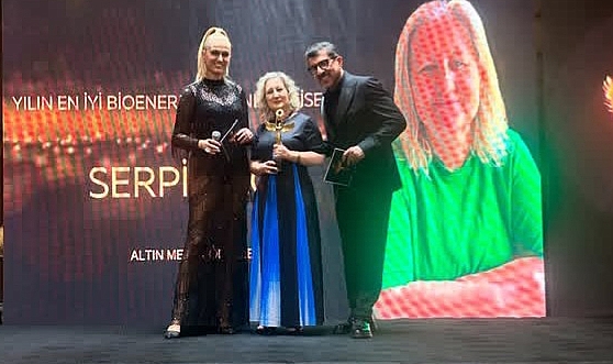 Serpil İlçin Altın Melek Ödül Gecesine Damga Vurdu